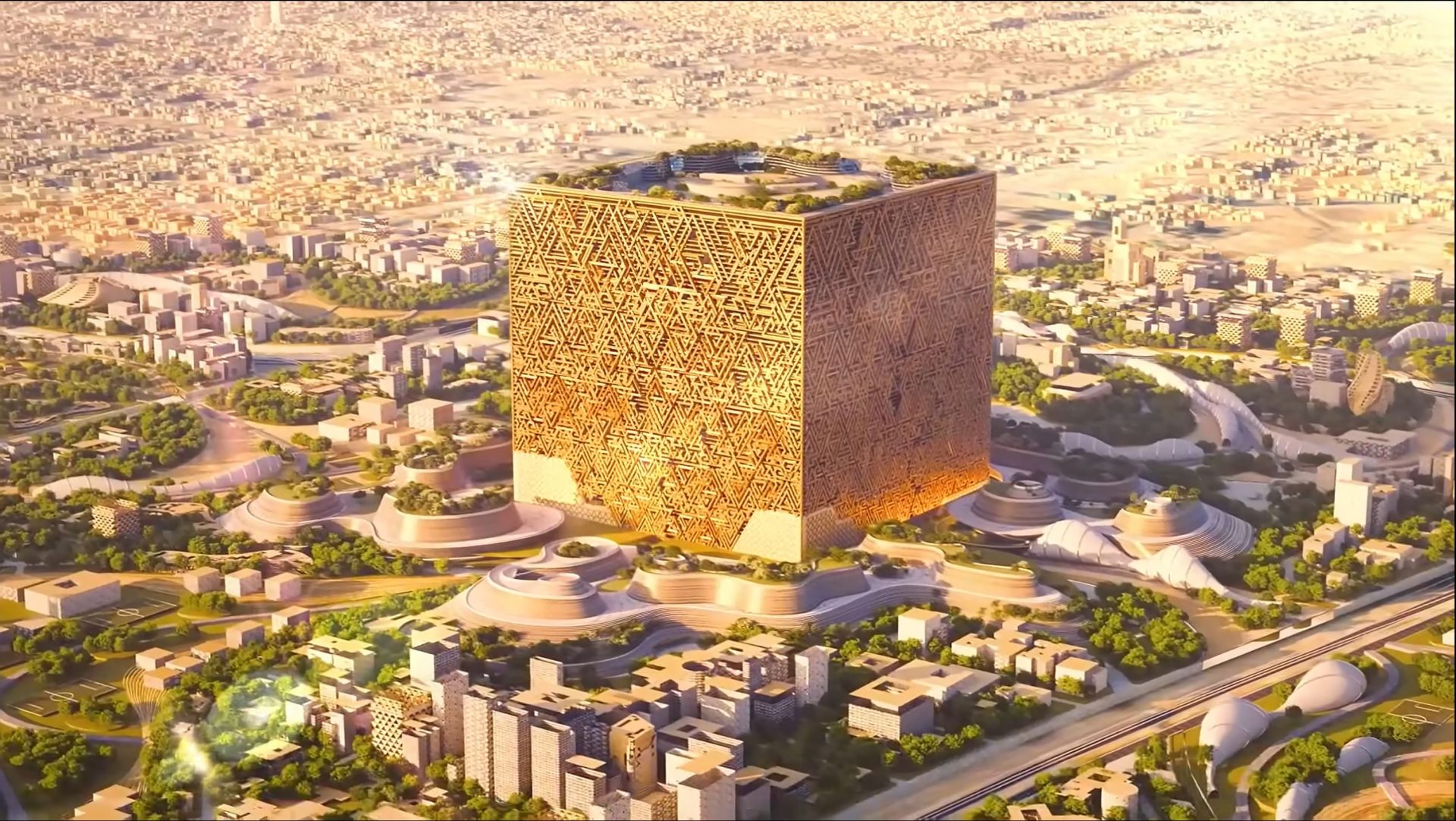 Grandes Logros - El Mukaab: El Edificio Más Grande del Mundo que Redefinirá el Horizonte de Riad